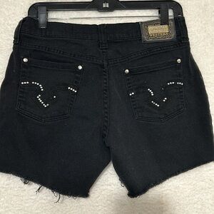 Lawman cut off denim western jean shorts sz 9